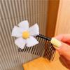 Peine para el cabello con artefacto para romper el cabello de niños, horquilla para el cabello con acabado de flequillo, accesorios para el cabello de verano, tocado con horquilla para mujer