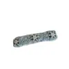 Pinza de pelo de copo de nieve de diamantes completa elegante de alta gama coreana Nuevo diseño de nicho Pinza lateral para flequillo Pinza para cabello suelto Tocado