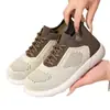 Nuevos Zapatos Casuales de Malla Transpirable Flyknit para Mujer Verano 2026 Tenis Suela Suave Planos Cómodos Zapatos para Mamá