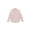 Yidao Roupas Vintage 2026 Outono Nova Camisa Básica Lisa de Manga Longa para Homens e Mulheres, Camisa Casual Versátil Solta Retrô