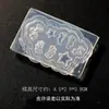Molde de Silicona para Uñas con Diseño de Alas de Unicornio, Molde para Rellenar con Esmalte en Gel, Herramienta para Decoración de Uñas DIY