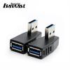 Adaptador macho USB3.0 de curva direita Adaptador de extensão de 90 graus para a linha de conexão de curva direita adaptador de extensão de ângulo reto