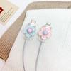 Modelo de Ola Adecuado para Apple Iphone16/15/14 Cable de Datos para Carga de Teléfono Móvil Cubierta Protectora Lindo Dispositivo Mordedor de Cable