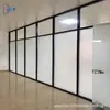 Mamparas de Vidrio Templado Más Vendidas, Mamparas de Oficina de Aleación de Aluminio, Mamparas de Vidrio Esmerilado para Salas de Conferencias, Personalización de Aislamiento Acústico para Escuelas