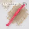 Estilo Coreano Personalidad Ins Popular en Internet Color Lanyard Colgante Corto Colgante Bolsa Bolsa de Cuerda Corta Llavero Colgante de Bolsa