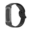 Adecuado para Google Galaxy Fitbit Air, marco de metal de lujo con hebilla correa de silicona para reloj