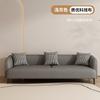 Creme Estilo Simples Moderno Pequeno Apartamento Sala de Estar Área de Descanso Recepção Loja de Roupas Aluguel Apartamento Duplo Pequeno Sofá