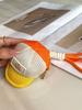 Boné Popular com Bico de Pato Colorido Dopamina Porta-Moedas Armazenamento Porta-Moedas Bolsa para Fones de Ouvido Pingente de Chaveiro Pequena Bolsa