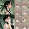 Grampo de Cabelo Estilo Chinês Tradicional 2026 Novo Modelo, Novo Grampo de Cabelo com Franja Estilo Chinês, Acessório de Cabelo Moderno Simples e Fresco