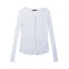 Cardigan Feminino de Tricô Vazado Transparente Moda Europeia e Americana 2026 Novo Estiloso Atacado Amazon