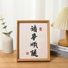 Marco de Fotos Rectangular Estilo Caligrafía China Marco de 6 pulgadas 5*10 pulgadas Tamaño A4 Marco Adorno Inspirador Estilo Chino Nuevo