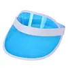 Sombrero de Sol Unisex Anti-UV de Verano PVC Parte Superior Vacía Sombrero de Sol Sombrero de Sol para Exteriores Protección Solar Se Puede Imprimir con Logo