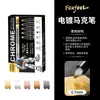 Marcador de Ponta Pintura Galvanizada Espelho Metal 0,7mm Caneta Cromada Modelo Retoque Reparo Colorir Caneta Pintada à Mão