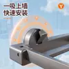 Estante Secador Plegable Multifuncional Sin Taladro con Ventosa para Balcón Montado en Pared Hogareño Pinzas Múltiples para Secar Ropa Interior Calcetines