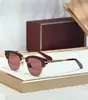 Jmm Sartre Moda Transfronteiriça Nova Armação de Metal para Sobrancelhas Óculos de Sol Retrô Personalizados Proteção Solar Óculos de Sol de Alta Qualidade