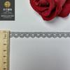 Renda de código de barras bordada em renda lolita de seda de leite solúvel em água 1 cm acessórios de vestuário acessórios feitos à mão DIY