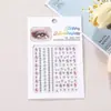 Pegatinas de Piedras Preciosas Transfronterizas Pegatinas de Diamantes para Niños Pegatinas de Cristal Acrílico Rhinestones Decorativos Estereoscópicos DIY para Niñas