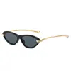 Gafas de Sol Estilo Ojo de Gato Europeas y Americanas con Patillas de Nudo de Cuerda para Mujer, Estilo Old Money, Estilo Callejero de Moda, Gafas de Sol Retro con Protección Solar