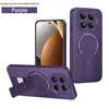 Adequado para Redmi 17 15A A7 Note17 Capa Magnética X8Pro Xiaomi 17t Capa com Suporte de Fibra de Carbono