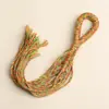 Enfeites Pendentes de Cacho de Uva Artesanais DIY de Corda de Algodão Estilo Xizang, Nós de Corda, Cordões com Pingente de Bodhi Estrela e Lua, Acessórios para Pulseiras Venda por Atacado