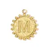 Collar Colgante Pequeño Cuadrado 26 Letras Inglesas DIY Acero de Titanio Pulsera A-Z para Mujer Etiqueta de Joyería de Acero Inoxidable