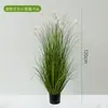 Plantas Verdes Simuladas, Hierba de Juncos de Alta Gama, Cola de Perro, Adornos para Sala de Estar del Hogar, Árboles Falsos, Decoración de Interiores, Plantas Suaves
