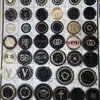 Etiquetas Decorativas Parche de Retazos DIY para Zapatos y Sombreros Camisas Polo Personalizadas para Hombre Empaque Etiqueta de Transferencia Térmica de Cristal Cuero de PU A15860