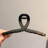 Pinza para el pelo de celebridad de internet para primavera y verano, nuevo clip grande de tiburón, pasador para cabello con mucho volumen, pinza simple para la parte posterior de la cabeza, accesorios para el cabello, tocado