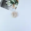 Estilo Francés Primavera Nuevo Hecho a Mano Organza 6cm Tela Flor de Rosa Tridimensional Pasador para el Cabello Flor para Zapatos Accesorios