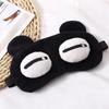 Nueva máscara de ojos de peluche con dibujos animados transfronterizos, protección para los ojos, máscara para dormir con diseño de gato lindo, máscara de ojos de hielo con animación creativa, venta al por mayor
