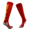 Fabricantes de origen venta al por mayor calcetines de fútbol adulto niños fondo de toalla engrosado tubo largo hasta la rodilla calcetines de fútbol calcetines deportivos para hombre y mujer