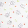 Capa para bolsa de roupas de algodão estampado, malha de algodão classe A para bebês, 300 peças, estampado, dupla face