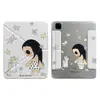 Funda Protectora Cat Star Little Jade para Tableta iPad mini7/6 air8 Linda Plegable en Y Pro con Ranura para Lápiz