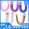 Dragão de Duas Cabeças Colorido Dançante Dildo de Duas Cabeças para Mulheres, Dildo Manual Longo Realista, Masturbador Feminino, Brinquedo Sexual Adulto