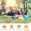 Tapete de Picnic Plegable de Poliéster Personalizado por el Fabricante para Camping al Aire Libre, Tapete de Playa Impermeable, para Ocio y Almacenable