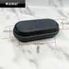 Estuche para Gafas Cortavientos de Montañismo y Ciclismo Eva Estilo Deportivo para Hombres y Mujeres Estuche para Gafas de Sol que Cambia de Color Bolsa con Cremallera Negro