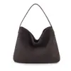 Bolsa Frosted Tejida a Mano, Bolso de Hombro de Moda para Mujer, Bolso Tote Grande de Alta Capacidad para el Trabajo, Bolso de Mano con Acabado de Lujo