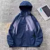 Estilo Coreano Solto e Simples Casual Novo Casal Roupa Funcional Jaqueta Corta-vento Jaqueta Primavera e Outono Alta Qualidade Tendência Marca Jaqueta