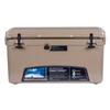 Caja Aislada de 75 cuartos para Camping al Aire Libre, Hielera Seca de Espuma Moldeada Rotacional Montada en Coche, Caja de Picnic Portátil con Bolsa de Hielo
