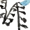 Cerdas de Hilo de Algodón para Escoba 4.5cm Color Sólido Borla Cortina Cojín Mantel Encaje DIY Accesorios de Decoración Hechos a Mano en Stock