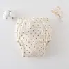 Pantalones de Entrenamiento para Bebé Estilo Coreano Algodón Puro Gasa Pañal Pantalones de Aprendizaje Cubierta de Pañal Impermeable para Bebés Pantalones de Entrenamiento