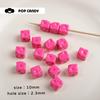 Grande Promoção Queijo Acrílico DIY Corrente para Celular Acessórios de Joia Contas Soltas Cor de Doce Pingente Chaveiro Pulseira Contas