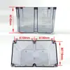 Bomba de lubricante eléctrica totalmente automática Tanque de aceite Caja de aceite Olla de aceite transparente Contenedor de plástico Carcasa Base inferior Caja contenedora 4L