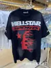 Comercio Transfronterizo Estilo Verano Marca Americana de Moda Hell Hell Star Camiseta de Manga Corta Holgada para Parejas Hombres y Mujeres