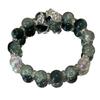 Nuevo Pulsera de Impresión Galaxia de Flores Animación Derivada Alrededor Amor Oscuro Novia Pulsera de Regalo de Pareja con Cuentas