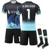 26 Club No. 11 Saahe 9 Nresnel 7 Weilz Conjunto de Jersey Liverpool Edición Especial Conmemorativa Fútbol