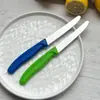 Para Amazon transfronterizo cuchillo afilador de frutas de acero inoxidable pelador cuchillo pelador cortador de verduras con mango de plástico hogar ahora