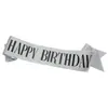 Diadema de Cumpleaños con Purpurina Transfronteriza Correa para el Hombro Traje Feliz Cumpleaños Tocado Decoración de Fiesta Accesorios Yiwu
