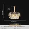 Candelabro de Cristal para Restaurante Posmoderno, Lámpara de Sala de Estar de Alta Gama, Dormitorio de Villa, Sala de Exposiciones, Candelabro de Cristal de Lujo para Vestíbulo