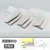 Párpado doble canaleta de luz luminosa fina como el ala de una cigarra superficie biselada canaleta reflectante de luz techo suspendido material de aluminio acabado de borde angular atmósfera